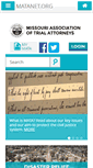 Mobile Screenshot of matanet.org